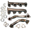 PPE Manifolds with Up-Pipes 01-04 LB7 Duramax (for Compound Turbo)