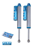 King 2.5 Performance Series Reservoir Rear Shocks (Pair) for 2011+ GM 2500/3500HD