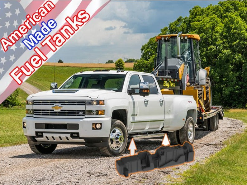 Titan Extra Capacity Fuel Tank for 2017-2019 GM 2500/3500HD Duramax