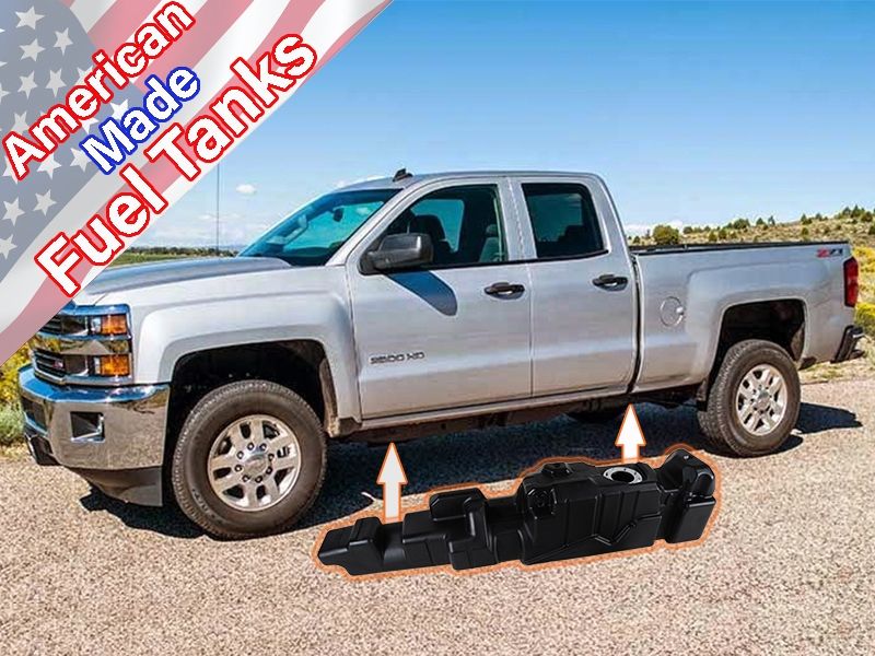 Titan Extra Capacity Fuel Tank for 2011-2016 GM 2500/3500HD Duramax