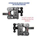 Gen-Y The BOSS (Torsion-Flex) 16K Drop Hitch (2" or 2.5" Shank)