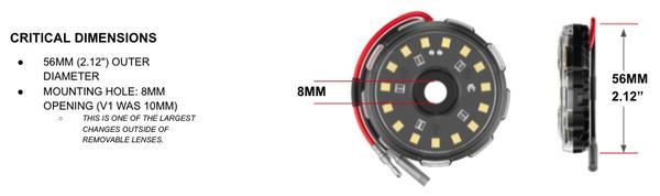 Cyclone V2 LED - Single Light