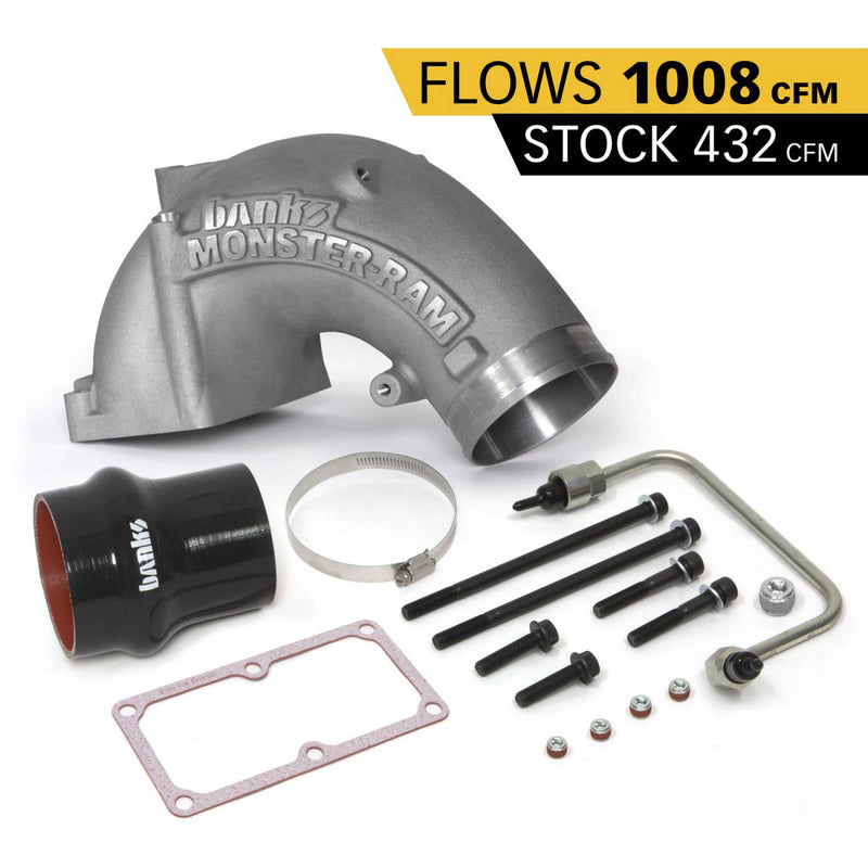 Banks Monster-Ram Intake System 4" with Fuel Line for Cummins 6.7L