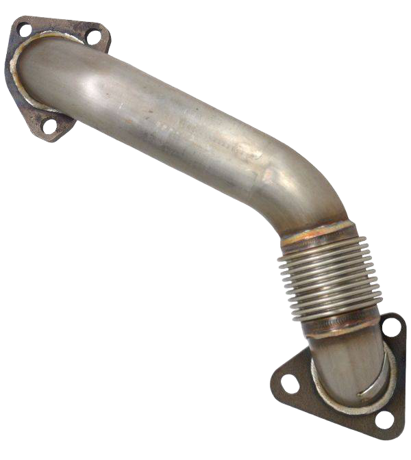 PPE OEM Length Replacement LB7 Style Passenger Up-Pipe
