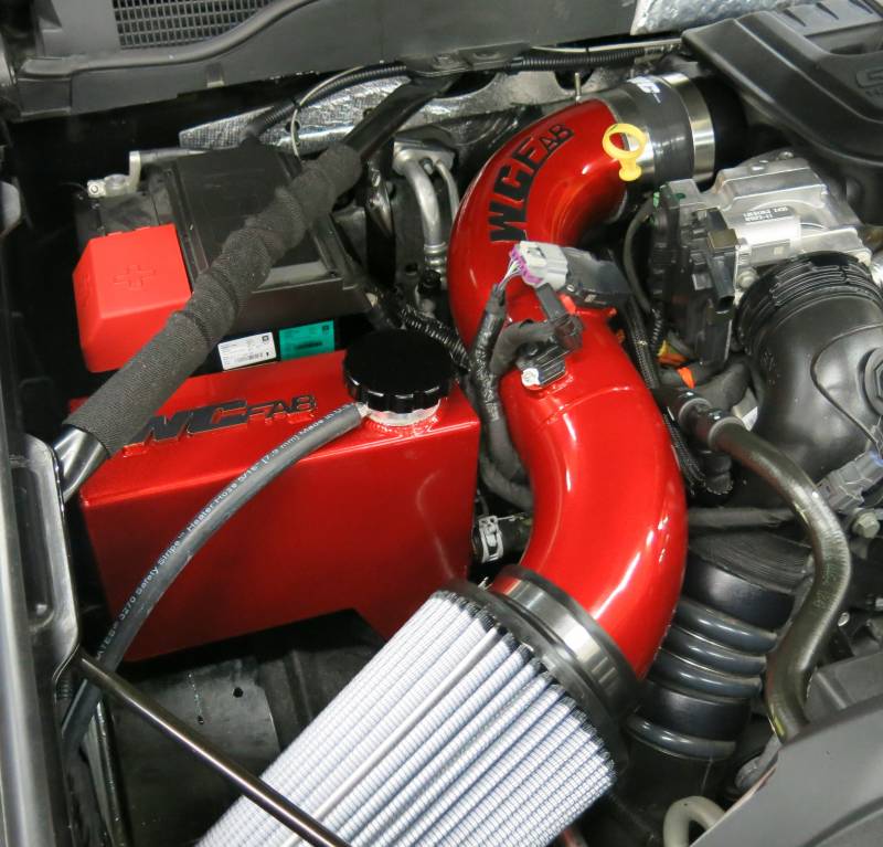 WCFAB 2011-2016 LML Duramax OEM Placement Coolant Tank Kit