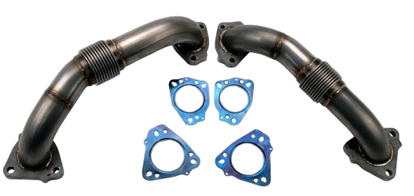 2017-2023 L5P Duramax 2 Inch Stainless UP-Pipe Kit for OEM Manifolds w/ Gaskets