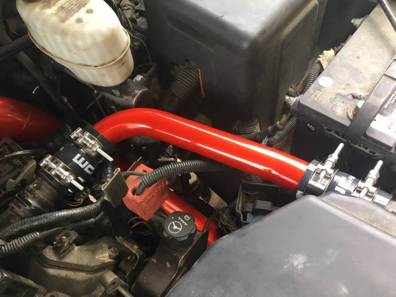WCFAB 2001-2005 LB7/LLY Duramax Upper Coolant Pipe