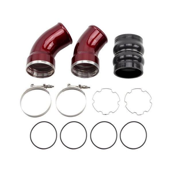WCFAB 2006-2010 LBZ/LMM Duramax 3.5" Passenger (COLD) Side Intercooler Pipe Kit