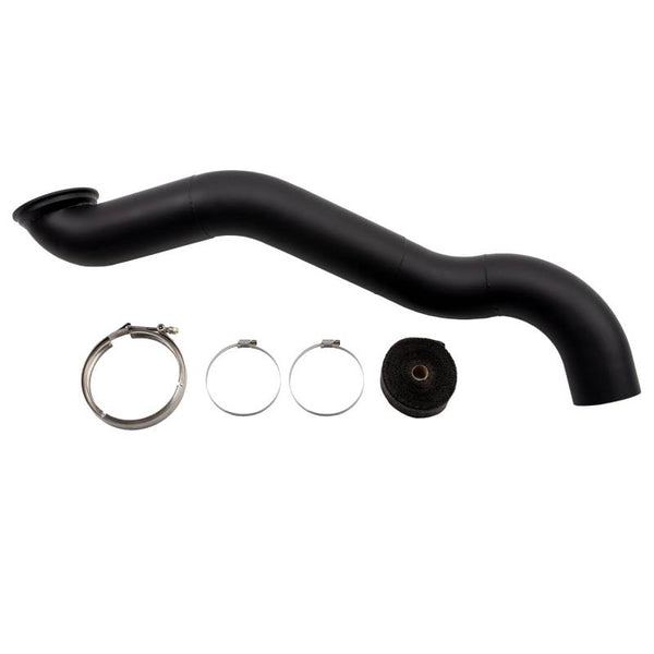 WCFAB LML Duramax Twin Turbo 4" Downpipe