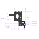 Gen-Y The BOSS (Torsion-Flex) 21K Drop Hitch (2.5" or 3" Shank)