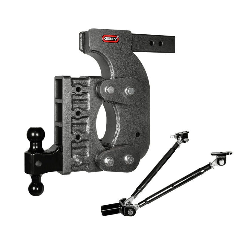 Gen-Y The BOSS (Torsion-Flex) 21K Drop Hitch (2.5" or 3" Shank)