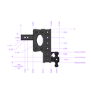 Gen-Y The BOSS (Torsion-Flex) 21K Drop Hitch (2.5" or 3" Shank)