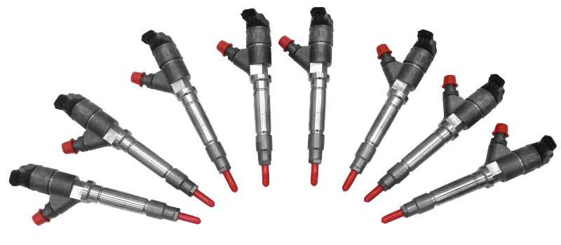 2004.5-2005 LLY Duramax Exergy Injectors (Set of 8)