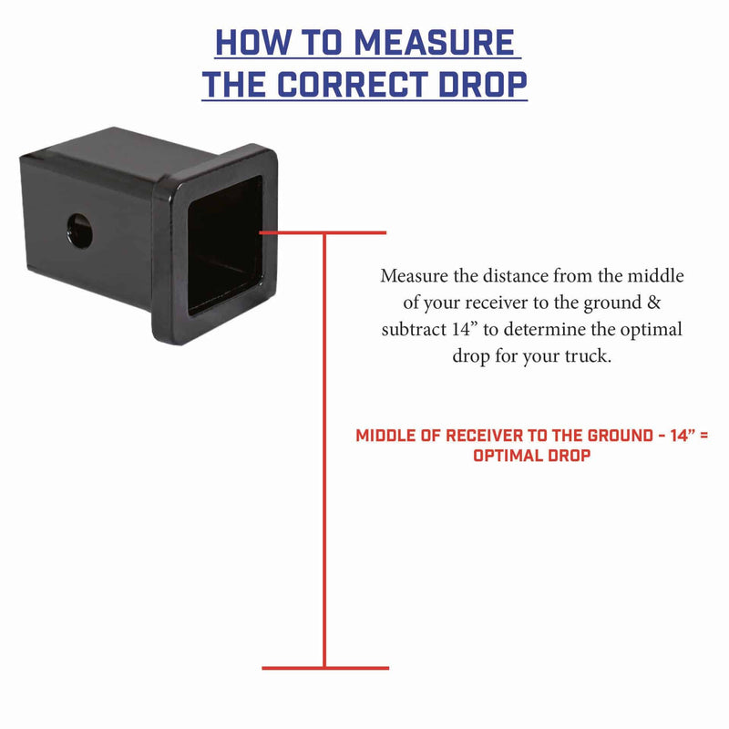 Gen-Y MEGA-DUTY 32K Drop Hitch (2.5" or 3" Shank)