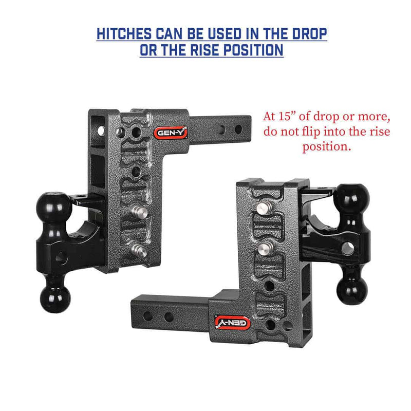 Gen-Y MEGA-DUTY 32K Drop Hitch (2.5" or 3" Shank)