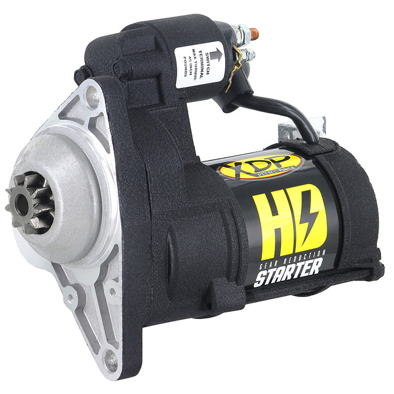 XDP Wrinkle Black HD Gear Reduction Starter for Duramax