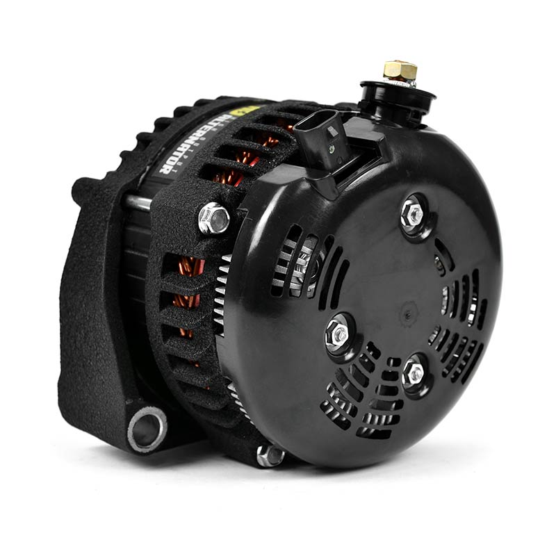 XDP Wrinkle Black HD High Output Alternator for 6.6L Duramax