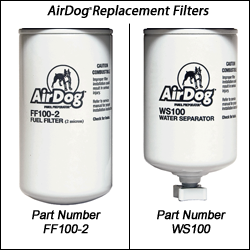 Airdog Replacement Filter Package