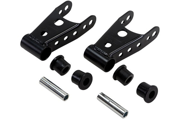 Belltech Rear 1" Drop Shackles for 2011-2021 GM 2500/3500HD