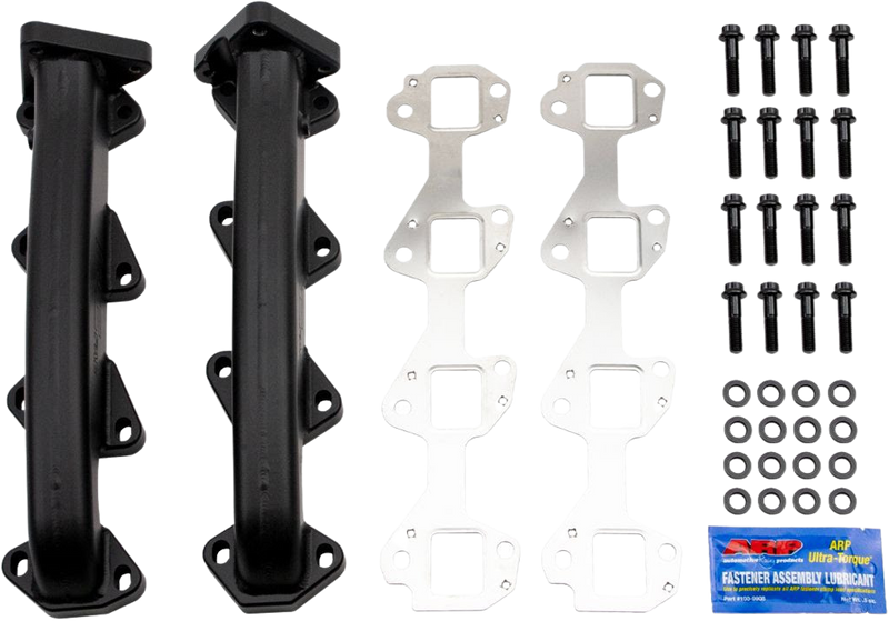 WCFAB 2001-2016 Duramax Billet Exhaust Manifold Kit w/ Gaskets & ARP Hardware