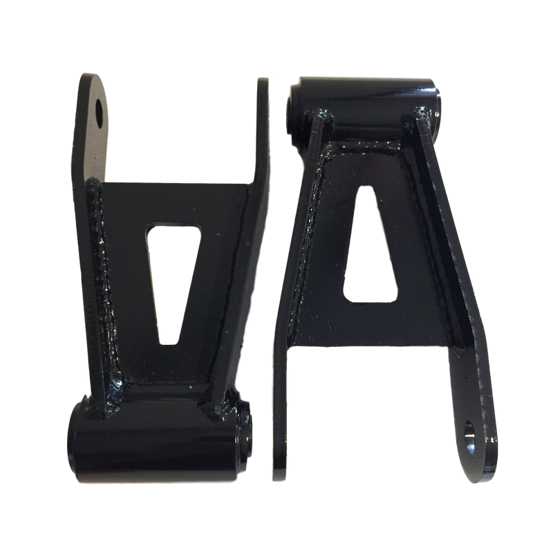 1.3in John C Garage Drop Shackles 2011+ GM 2500HD