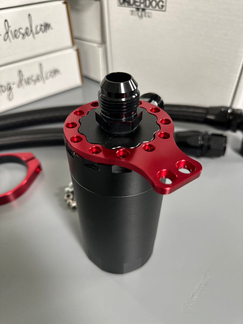 UnderDog Diesel Catch Can Kit for 2020+ L5P Duramax